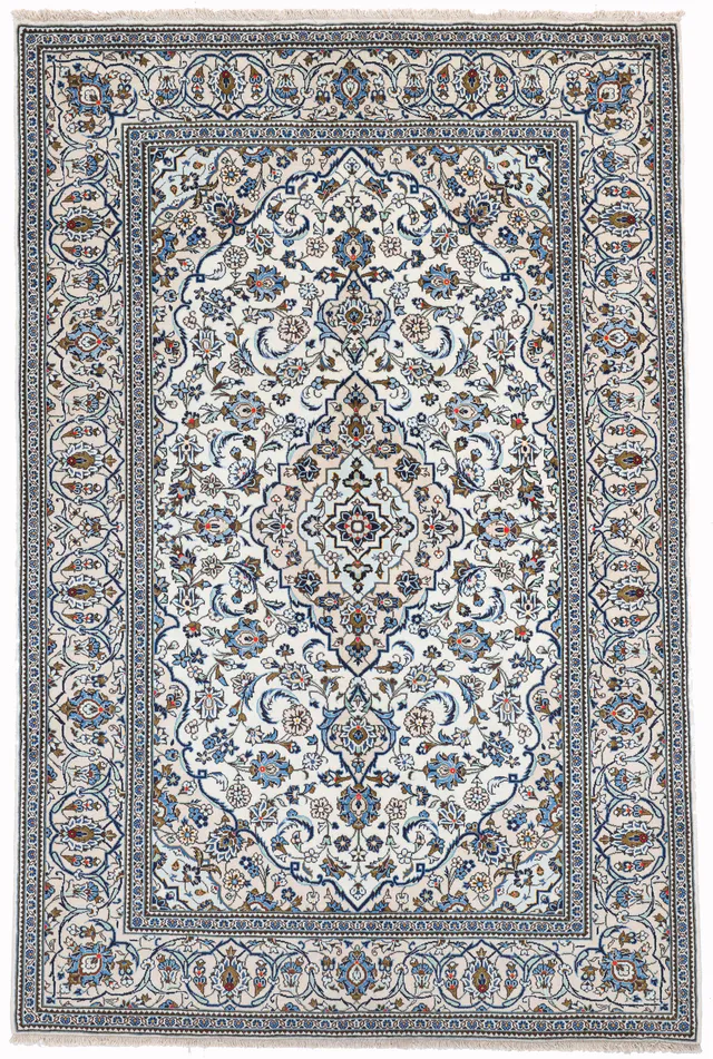 Persian Keshan/ Kashan Rug – 10 x 6'4, 306 × 197 cm