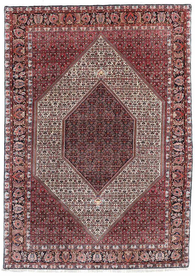 Persian Fine Bidjar/Bijar Rug, 303 × 205 cm