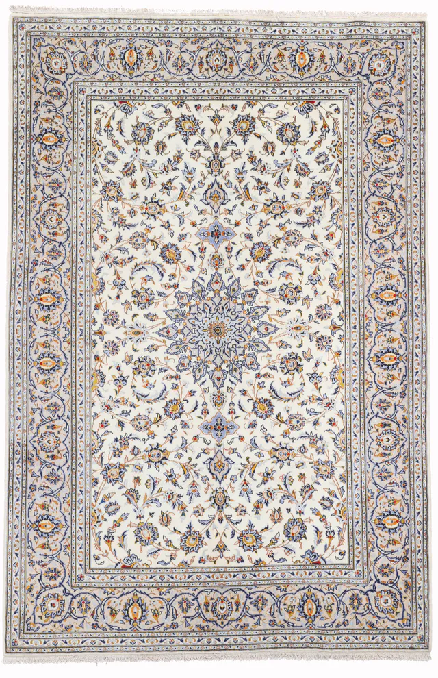 Keshan / Kashan Design Rug – 10 x 6'7, 305 × 205 cm