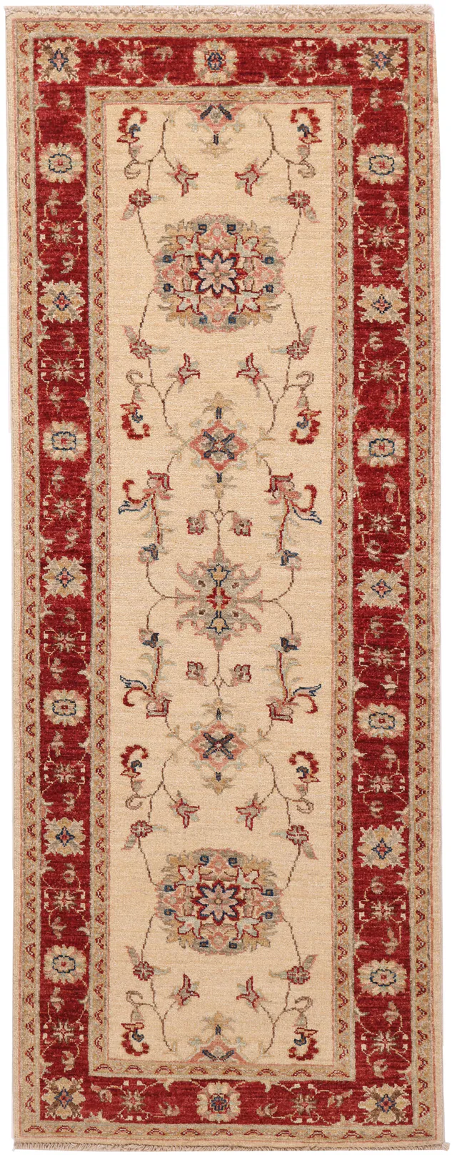 Garous / Ziegler Design Runner – Beige, 196 × 71 cm
