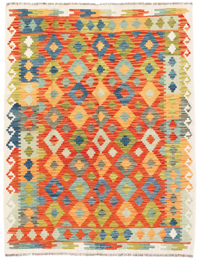 Shirvan Design Kilim, 195 × 150 cm