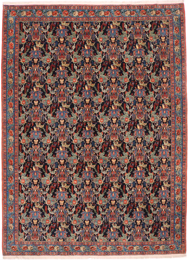 Kurdish Senneh rug, 335 × 238 cm