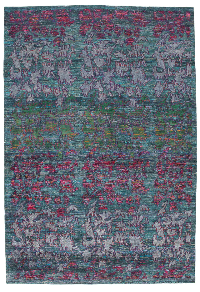 Sari Silk rug, 242 × 169 cm