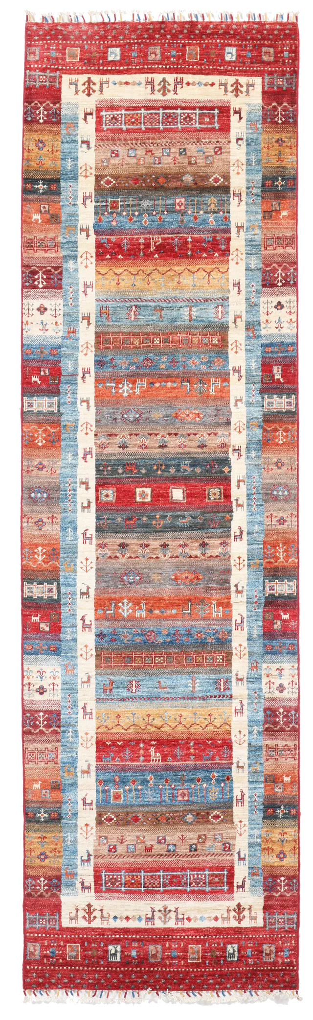 Decorative Garous Khurjeen / Khorjin Runner, 303 × 84 cm