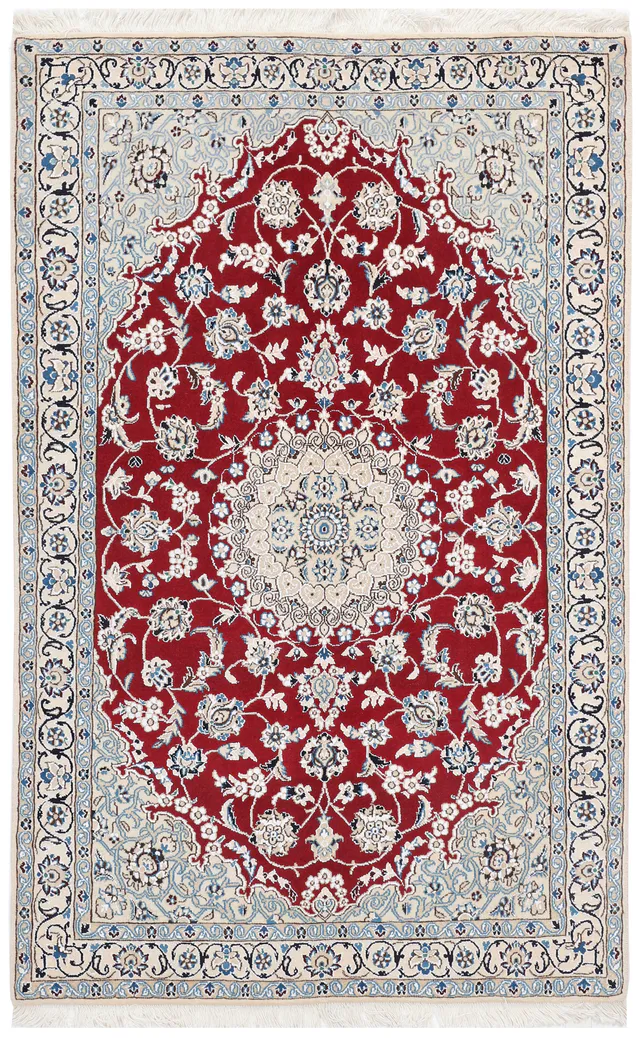 Persian Nain 9 La Rug, 186 × 117 cm