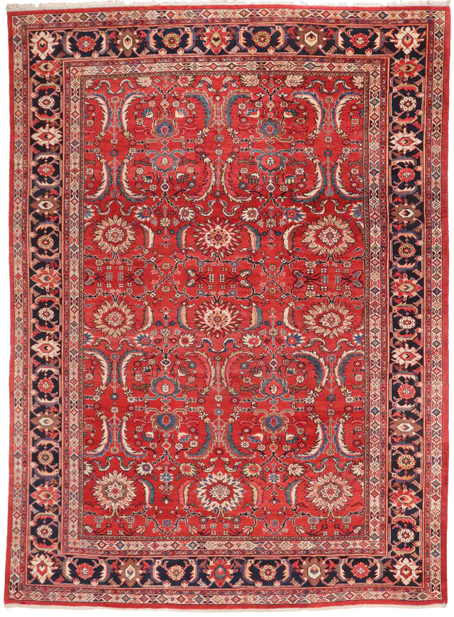 Antique Persian Mahal Rug – circa 1900, 430 × 310 cm