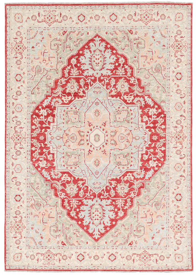 Garous Ziegler Serapi design, 241 × 172 cm