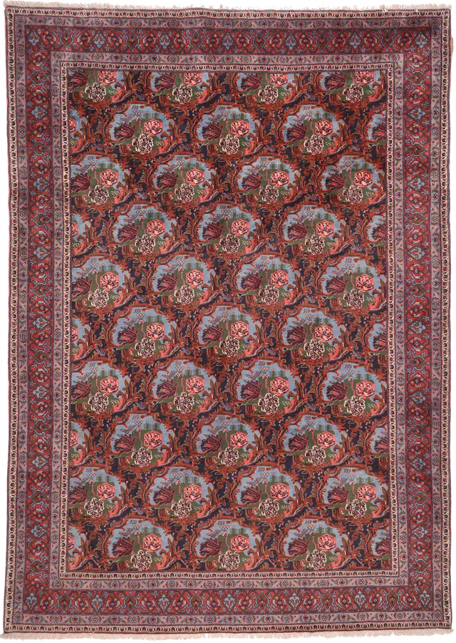 Senneh rug, 350 × 255 cm