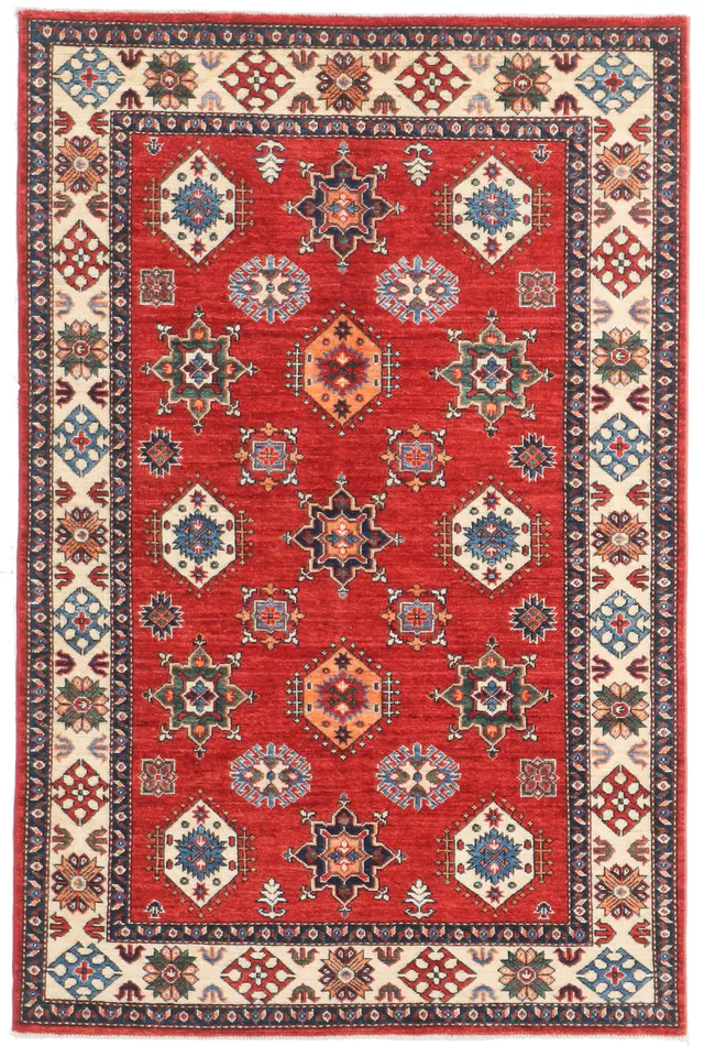 Kazak design Rug in, 187 × 119 cm