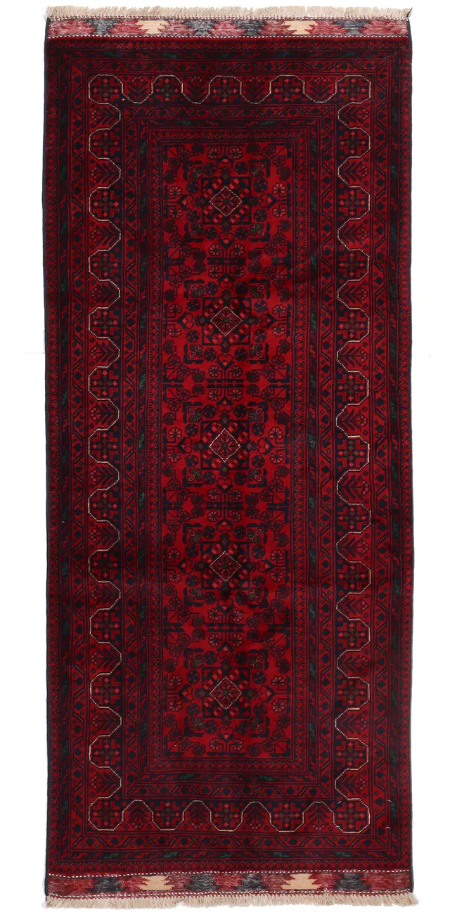 Khal Mohammad Afghan Runner, 181 × 66 cm