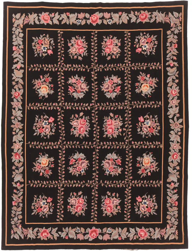 Needlepoint Rug, 281 × 221 cm