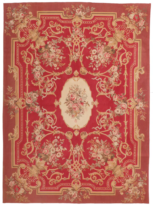 Aubusson Rug in, 249 × 181 cm