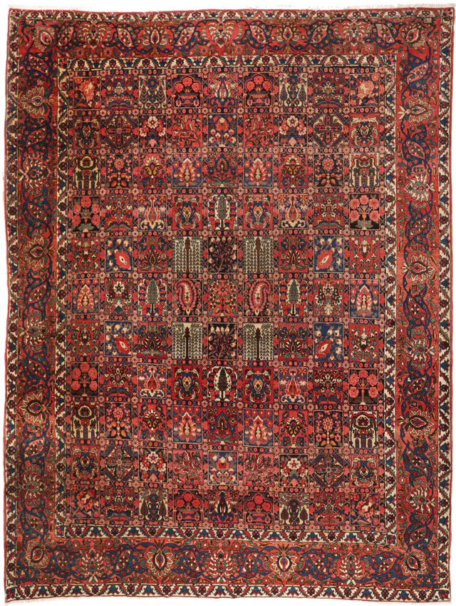 Bakhtiar Chaleshotor rug, 420 × 319 cm