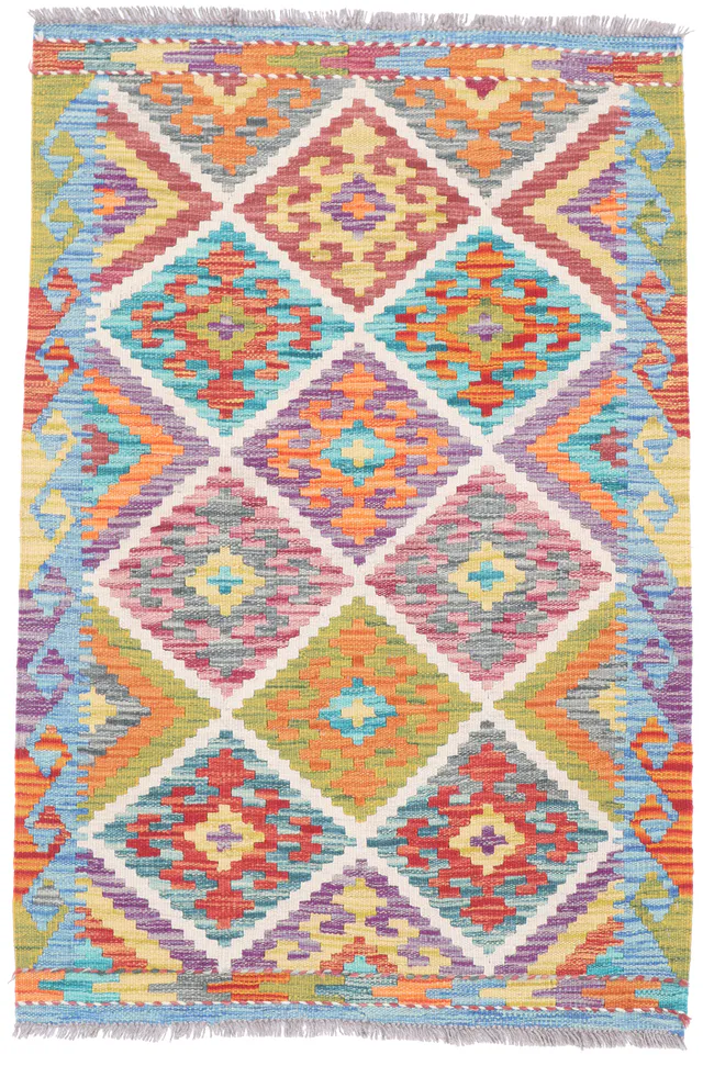 Multicolor Shirvan Kilim in, 121 × 82 cm