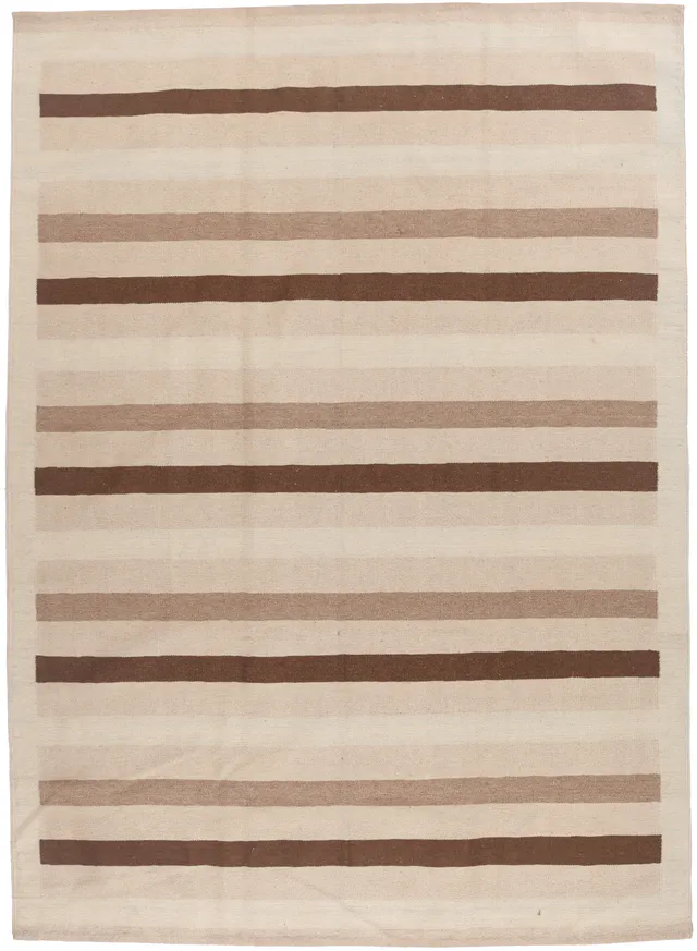 Qashgai/ Kashgai kilim in stripe, 249 × 180 cm
