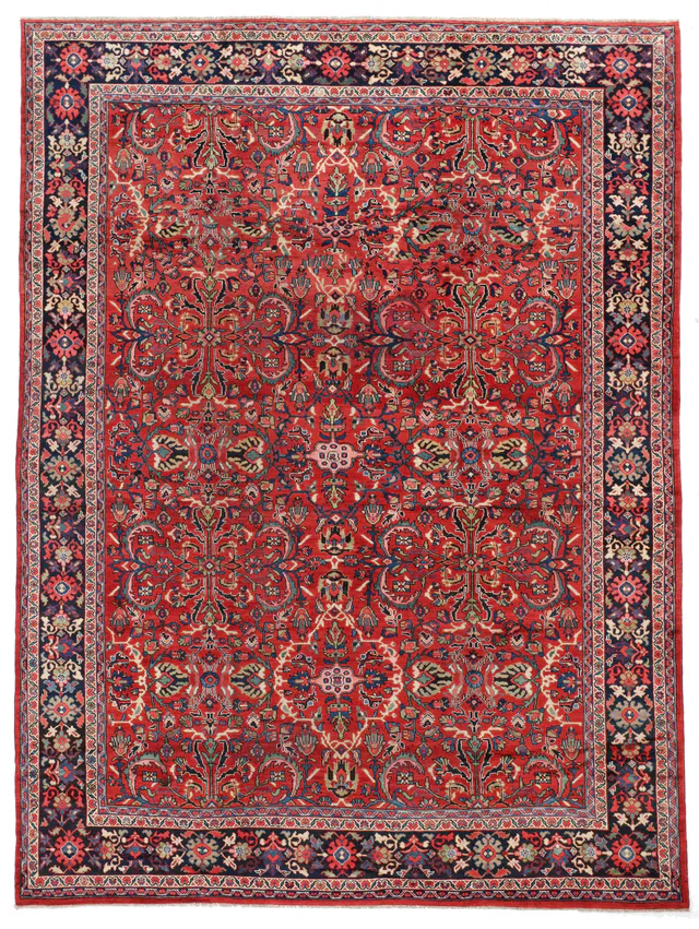 Antique Persian Mahal Rug – circa 1900, 379 × 280 cm