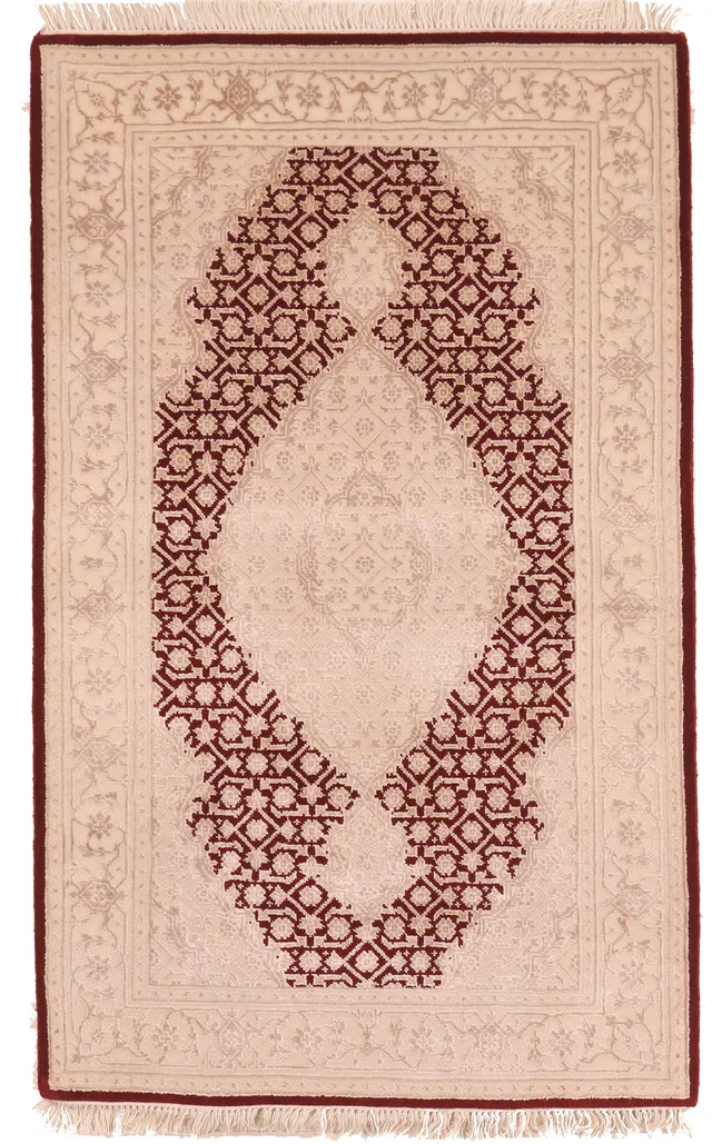 TABRIZ DESIGN INDIAN RUG, 128 × 79 cm