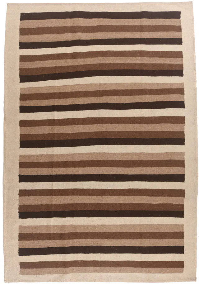 Kashgai Qashgai Kilim with Stripes, 284 × 194 cm