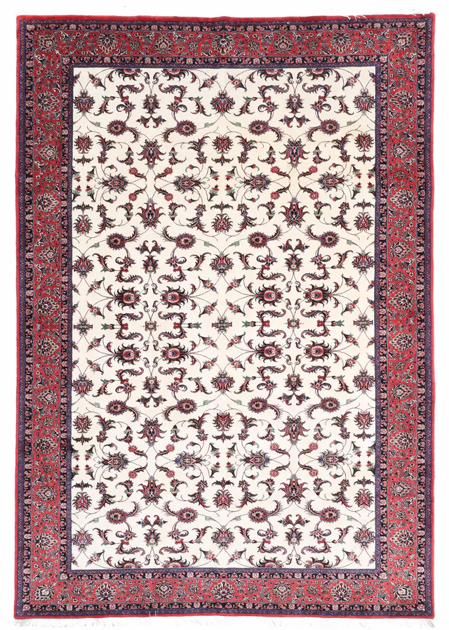 Persian Bidjar/Bijar Rug with Silk Highlights – 10 x 6'5, 306 × 200 cm