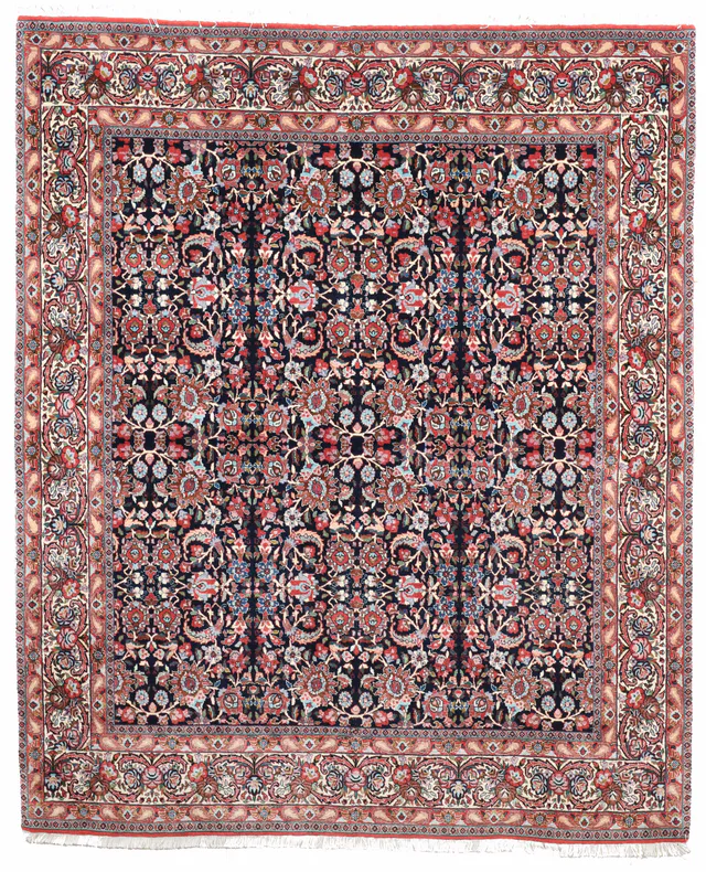 Persian Fine Bidjar/Bijar Rug, 248 × 203 cm