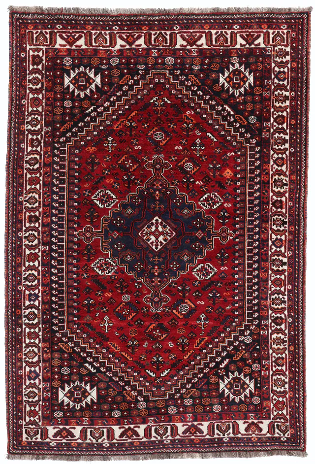 Persian Nomadic Shiraz Super Rug, 260 × 175 cm