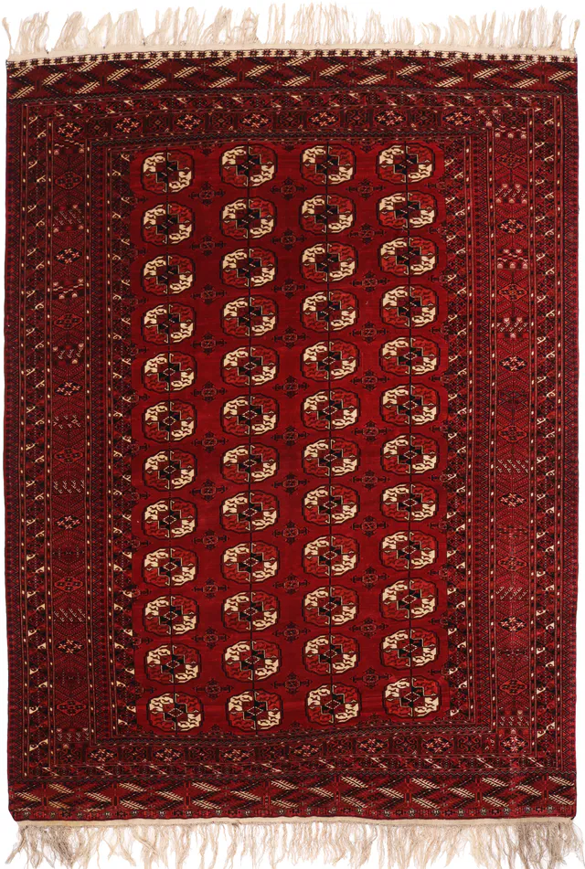 Antique Turkmen / Turkoman Tekke Rug – circa 1910, 312 × 233 cm