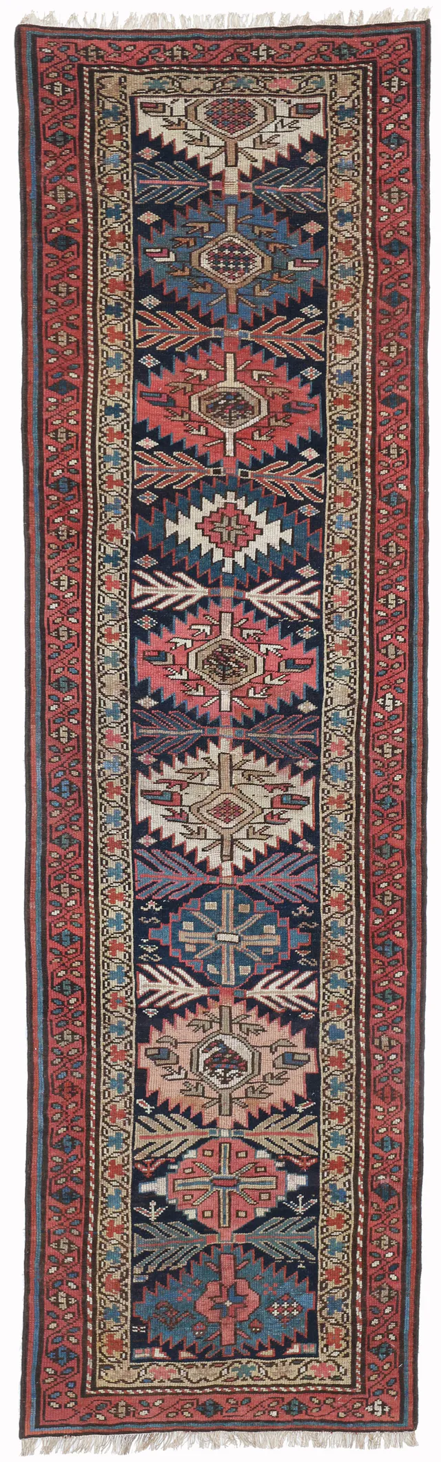 Caucasian Runner – 9 x 2'4, 275 × 75 cm