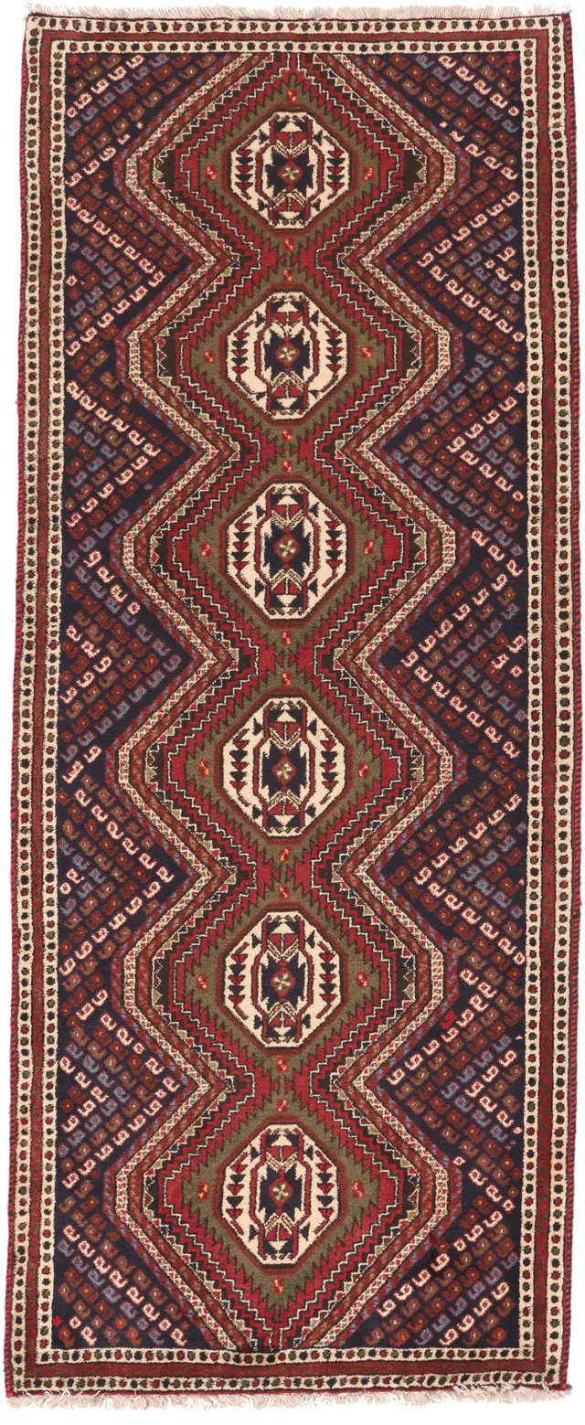 Persian Shahrbabak Runner – mix, 203 × 80 cm