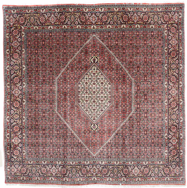 Persian Fine Bidjar/Bijar Rug, 251 × 247 cm