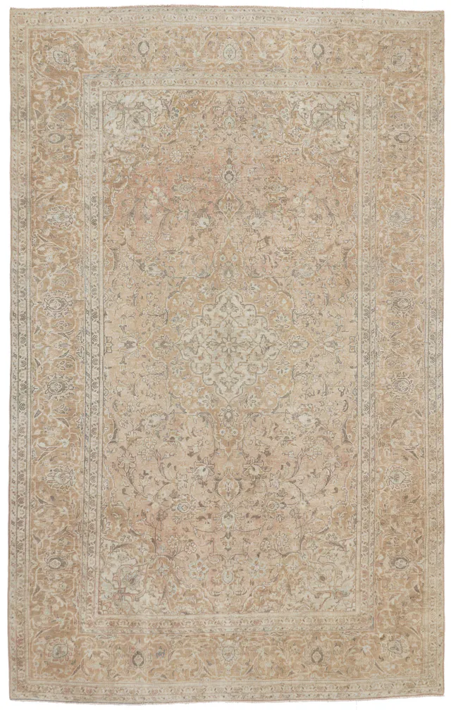 Keshan/Kashan Vintage/Overdyed rug, 317 × 197 cm
