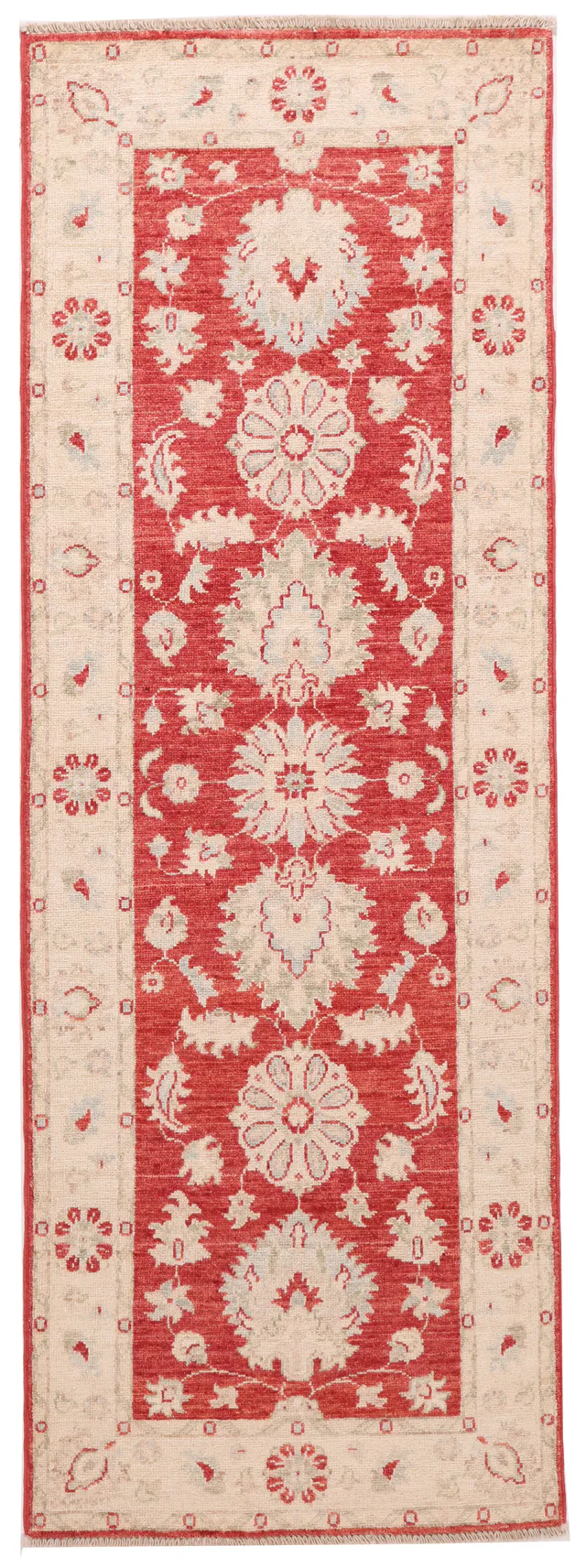 Garous / Ziegler Design Runner – Red, 196 × 69 cm