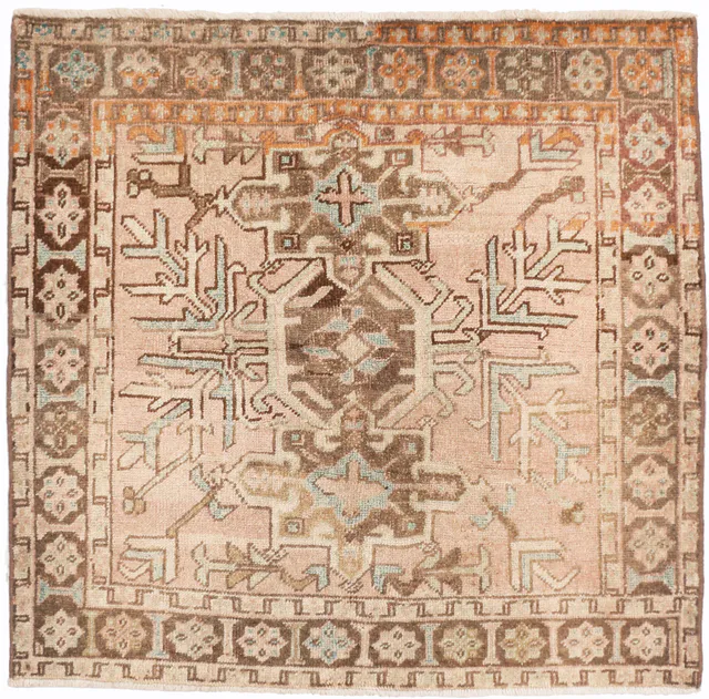 Karadja Overdyed / Vintage, 121 × 116 cm