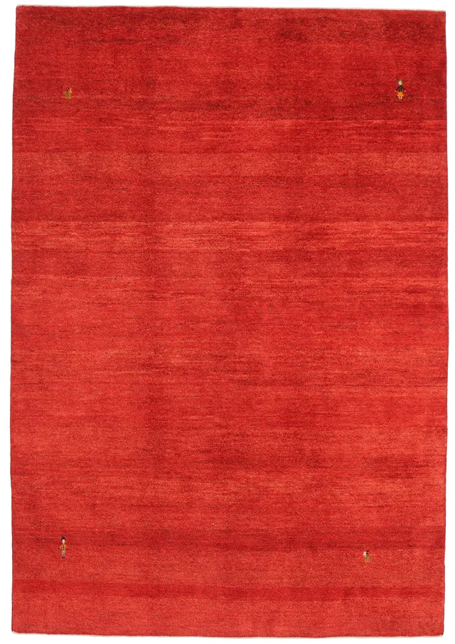 Gabbeh Rug in Red, 289 × 198 cm