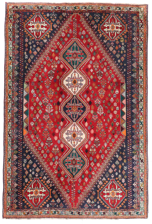 Fine Kashgai/ Qashgai Rug, 300 × 195 cm