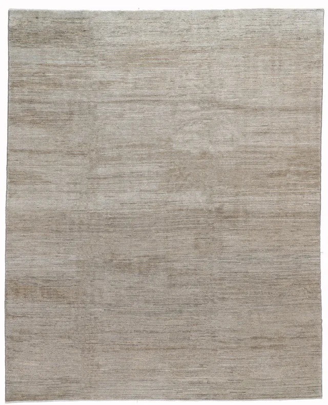 Contemporary Fine Gabbeh Rug in Beige, 350 × 264 cm