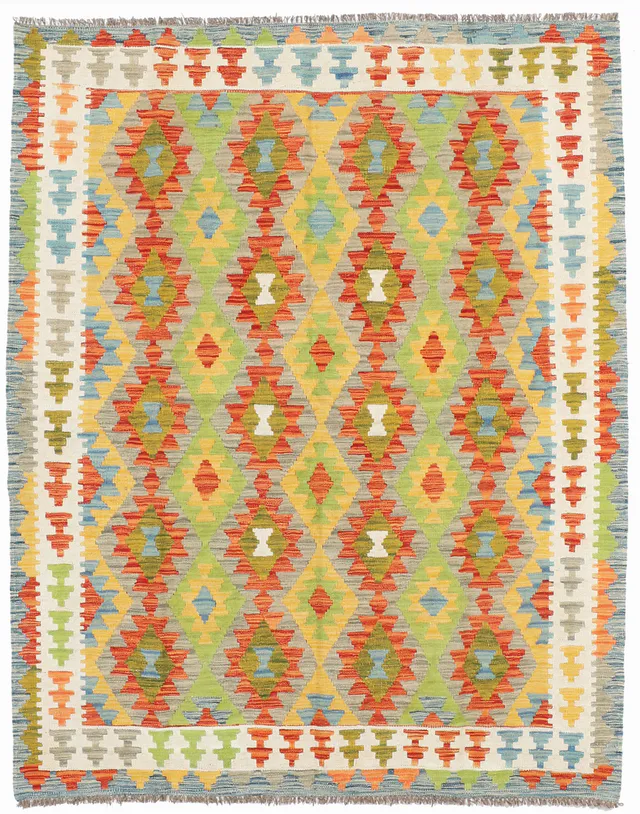 Shirvan Kilim Rug, 195 × 154 cm