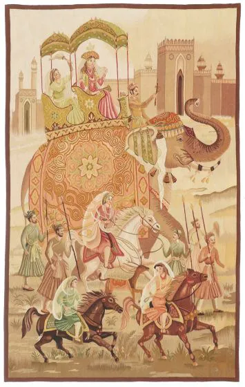 Tapestry Maharaja's bride, 213 × 130 cm