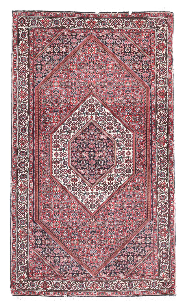 Persian Fine Bidjar/Bijar Rug – 5 x 2'9, 153 × 90 cm