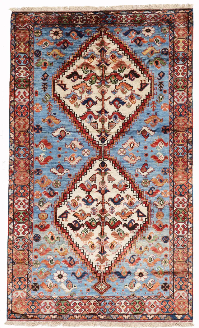 Fine Shirvan Design Rug, 190 × 109 cm
