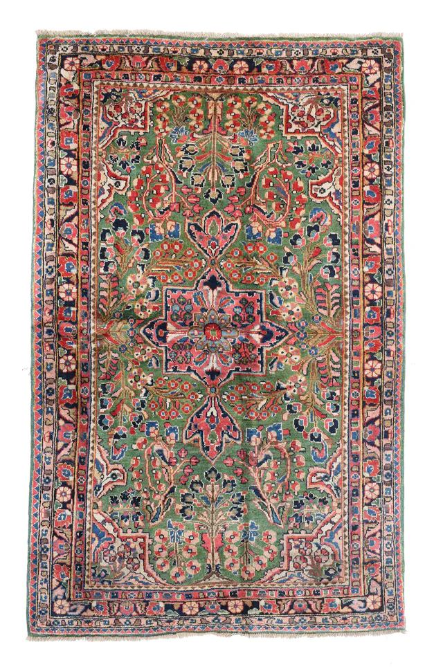 Persian Mahal Rug, 198 × 125 cm