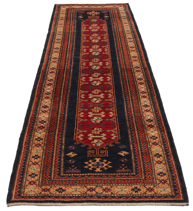 Shirvan Design Rug Runner, 313 × 96 cm