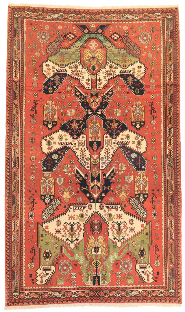 Afghan Sumak Kilim, 336 × 201 cm