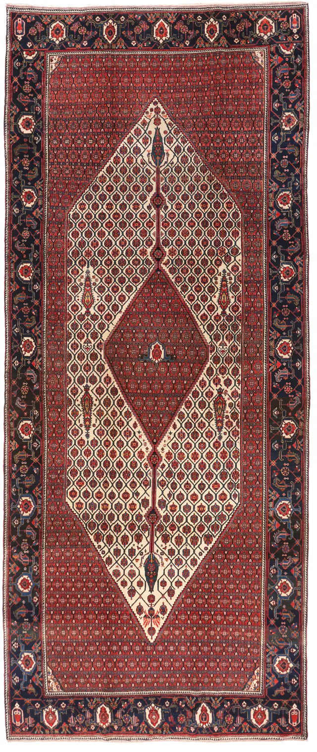 Persian Malayer Runner Rug, 555 × 225 cm