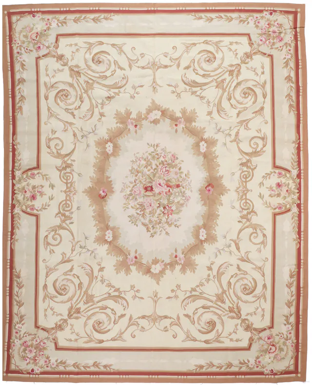 Aubusson Rug in, 365 × 270 cm