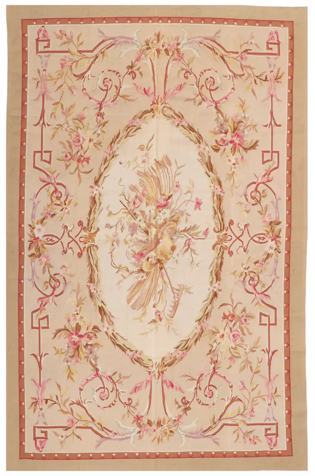 Aubusson Rug in, 277 × 179 cm