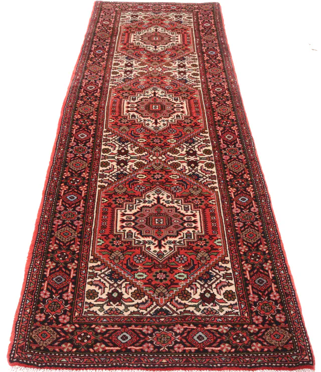 Persian gholtog runner – Red, 210 × 62 cm