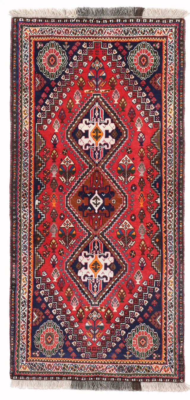 Persian Kashgai Runner, 175 × 84 cm