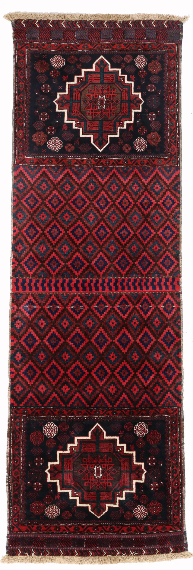 Persian Afshar Runner, 278 × 90 cm