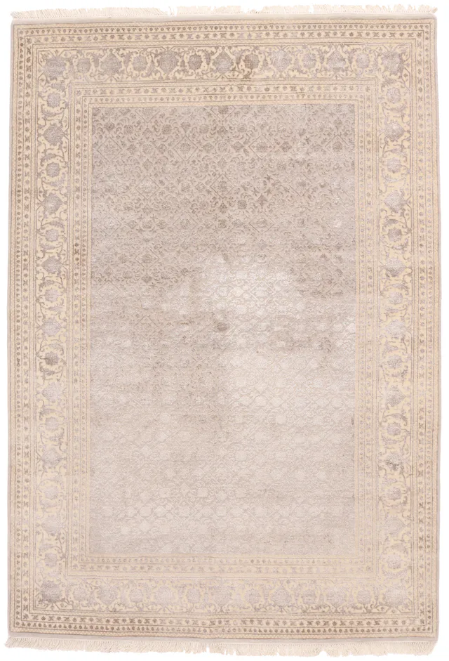 Tabriz all over design rug, 243 × 169 cm