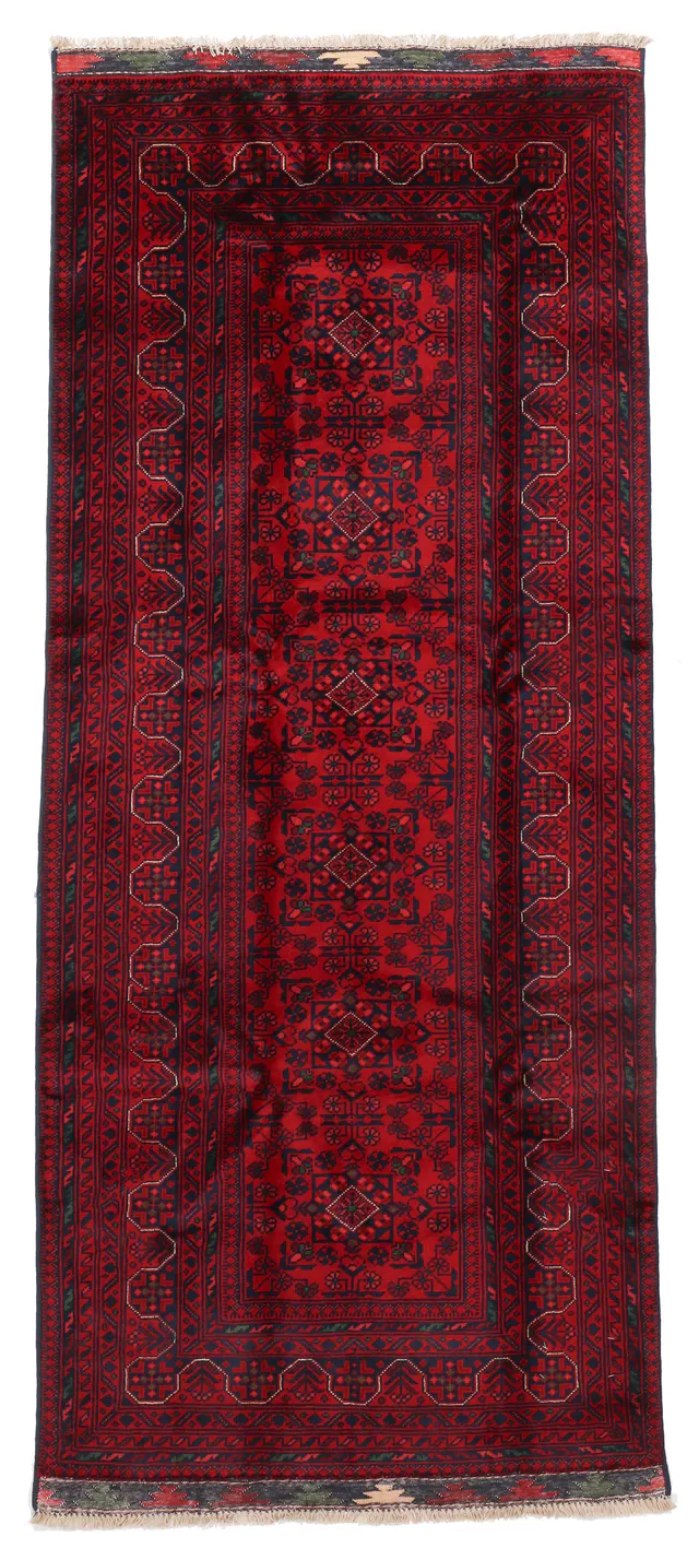 Khal Mohammad Afghan Runner, 132 × 70 cm